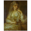 Angelica Kauffman Bir Kadın Portresi Kanvas Tablo
