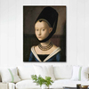 Portrait of a Young Lady by Petrus Christus as Fine Art Print