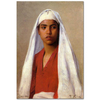 Portrait of Egyptian Girl by Franz Xaver Kosler