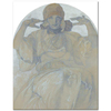 Portrait of Jaroslava Mucha by Alphonse Mucha as Art Print