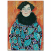 Portrait Of Johanna Staude by Gustav Klimt