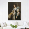 Portrait of Marie Louise de Tassis by Anthony Van Dyck as Art Print