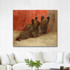 Portrait of two Skye Terriers by Maud Earl as Art Print