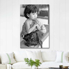 Praying Kid as Art Print