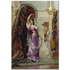 Preparing For The Performance by Edouard Frederic Wilhelm Richter