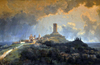 Carlo Bossoli Provincia di Mantova Kanvas Tablo