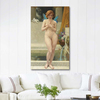 Guillaume Seignac Psyche Çeşme Başında Kanvas Tablo