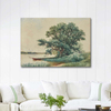 Punt on a River by Alfred Thompson Bricher as Art Print