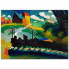 Railway Near Murnau by Wassily Kandinsky as Fine Art Print