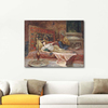 Reclining Odalisque by Ferencz Franz Eisenhut as Art Print