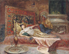 Reclining Odalisque by Ferencz Franz Eisenhut