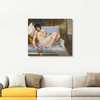 Reclining Odalisque by Guillaume Seignac as Art Print