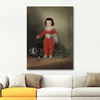 Red Boy by Francisco de Goya as Fine Art Print