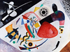 Wassily Kandinsky Kırmızı Spot 02 Kanvas Tablo