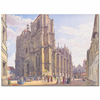 Regensburg Cathedral by Jakob Alt as Art Print