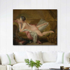 Resting Girl by François Boucher as Art Print