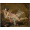 Resting Girl by François Boucher as Art Print
