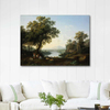 Riverside Landscape by Jacob Philipp Hackert as Art Print