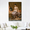 Elihu Vedder Roman Model Kanvas Tablo