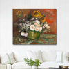 Roses and Sunflowers by Vincent van Gogh as Fine Art Print