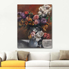 Roses Tulips and Lilacs by Lovis Corinth as Art Print