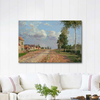 Route de Versailles Rocquencourt by Camille Pissarro as Art Print