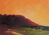 Sunset on the Beach Oil Painting