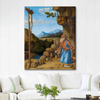 Saint Jerome in the Wilderness by Cima de Conegliano as Fine Art Print