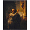 Samson Threatening His Father-in-Law by Rembrandt van Rijn