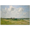 Sand Dunes Etaples by Eugene Boudin as Art Print
