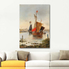 Scene Of Constantinople by Karl Kaufmann as Fine Art Print