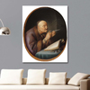 Scholar Sharpening a Quill by Gerrit Dou as Art Print
