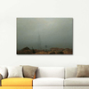 Sea Beach In The Fog by Caspar David Friedrich as Fine Art Print