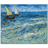 Seascape at Saintes Maries by Vincent van Gogh as Fine Art Print