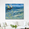 Seascape at Saintes Maries by Vincent van Gogh as Fine Art Print