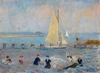 Seascape With Six Bathers Bellport by William Glackens