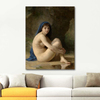 Seated Nude by William Adolphe Bouguereau as Art Print