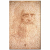 Leonardo da Vinci Otoportre Kanvas Tablo