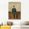 Self Portrait with Cropped Hair by Frida Kahlo as Fine Art Print