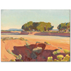 Maynard Dixon Short Creek'te Gölgeler Kanvas Tablo