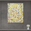 Jackson Pollock Parlayan Madde Kanvas Tablo