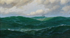 Ship On Rough Seas by Max Jensen