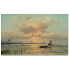 Ships on the Still Sea by Johannes Hermanus Barend Koekkoek as Fine Art Print