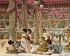Sir Lawrence Alma Tadema Caracalla ve Geta Kolezyumda Kanvas Tablo