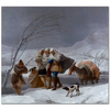 Francisco de Goya Kar Fırtınası Kanvas Tablo