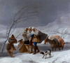 Francisco de Goya Kar Fırtınası Kanvas Tablo
