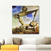 Soft Construction with Boiled Beans by Salvador Dali as Art Print