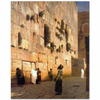 Jean Leon Gerome Ağlama Duvarı Kanvas Tablo