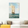 Montague Dawson Yelkenler Fora Kanvas Tablo