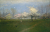 George Inness İlkbahar Çiçeklenmesi Montclair Kanvas Tablo